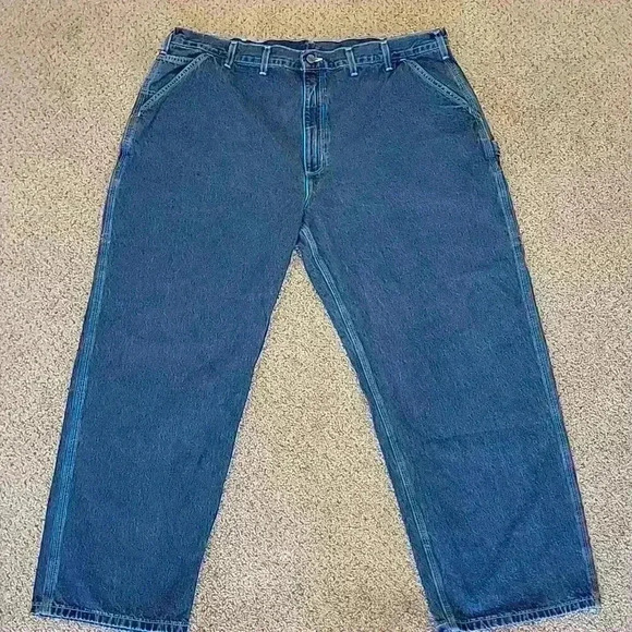 Carhartt Vintage Carpenter Dungaree Fit Jeans Size 44X30 - Picture 6 of 6